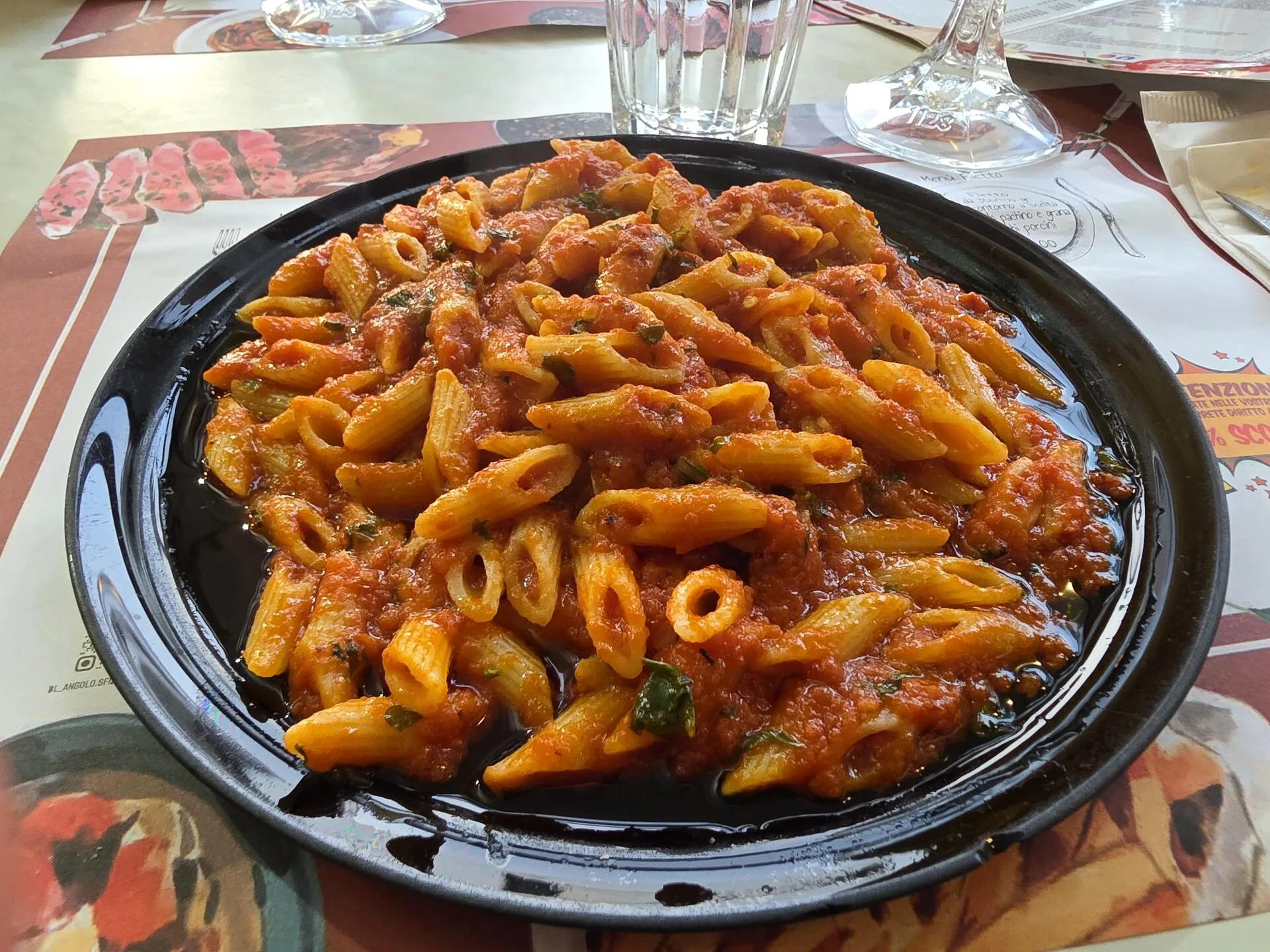 Penne all'arrabbiata