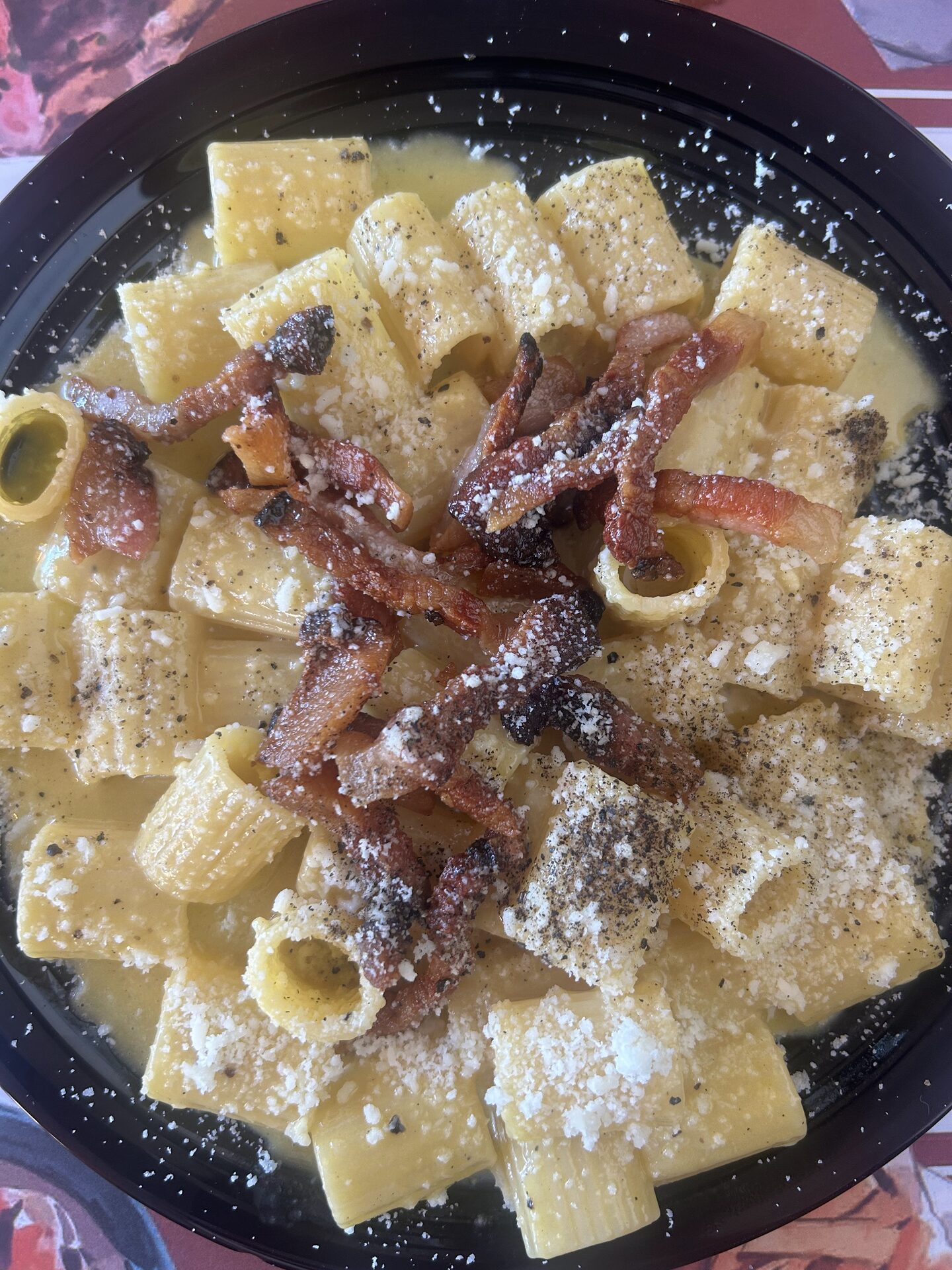 Rigatoni alla carbonara